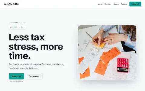 Ledger & Co. in the Bright Minimal direction