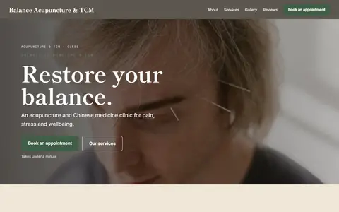 Balance Acupuncture & TCM in the Warm Classic direction