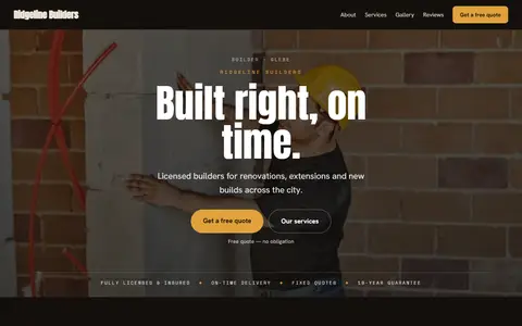 Ridgeline Builders in the Moody Dark direction