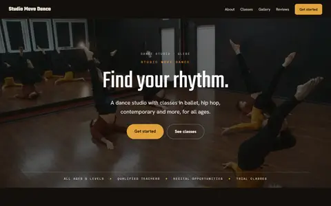 Studio Move Dance in the Moody Dark direction