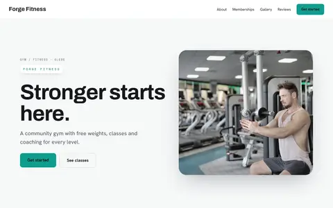 Forge Fitness in the Bright Minimal direction