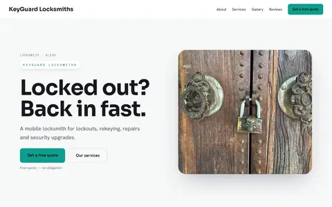 KeyGuard Locksmiths in the Bright Minimal direction