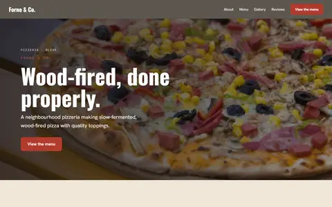 Forno & Co. in the Warm Classic direction