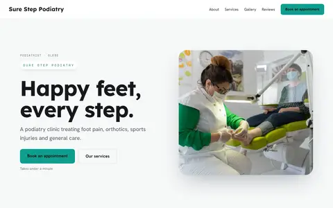 Sure Step Podiatry in the Bright Minimal direction