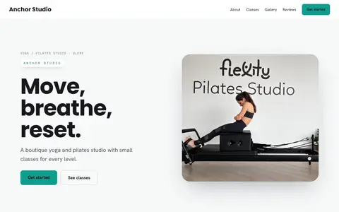 Anchor Studio in the Bright Minimal direction