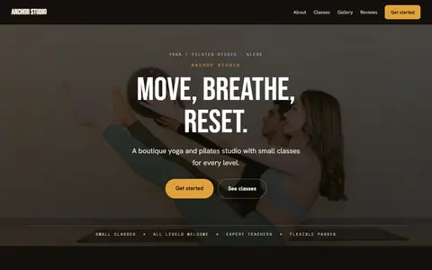 Anchor Studio in the Moody Dark direction