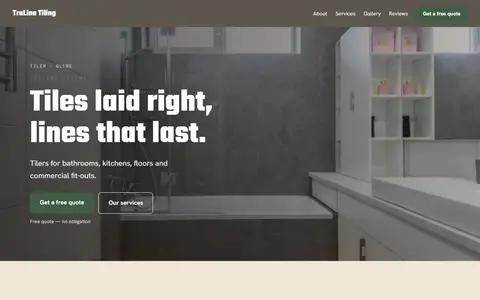TruLine Tiling in the Warm Classic direction