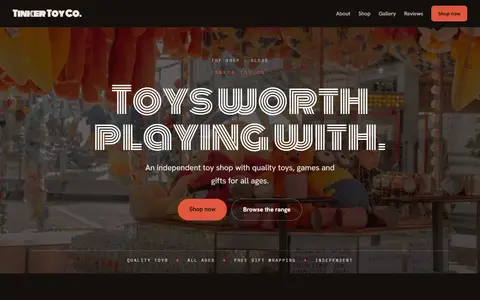 Tinker Toy Co. in the Moody Dark direction