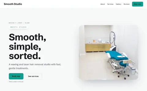 Smooth Studio in the Bright Minimal direction